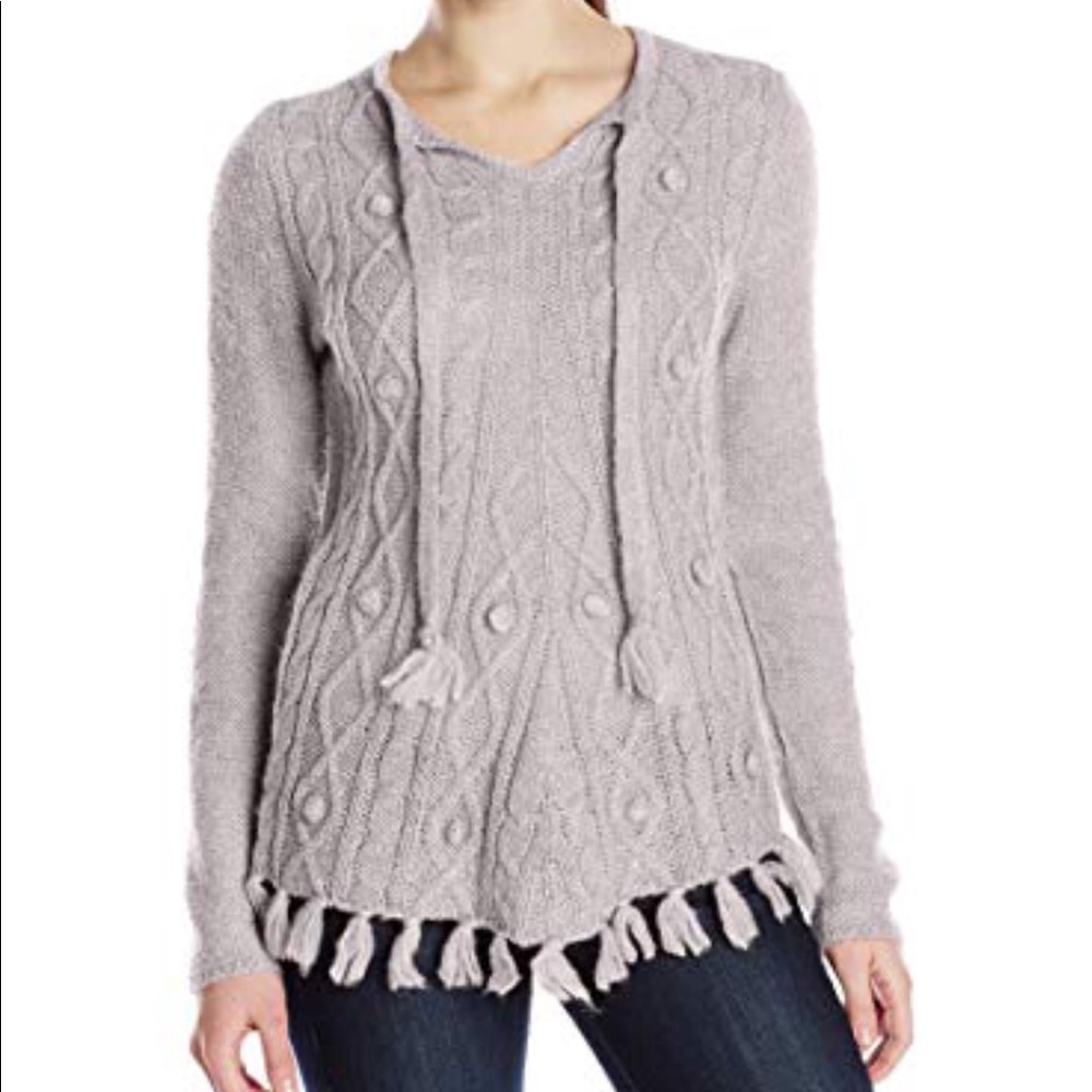 Prana Shelby Cable Knit sweater/poncho